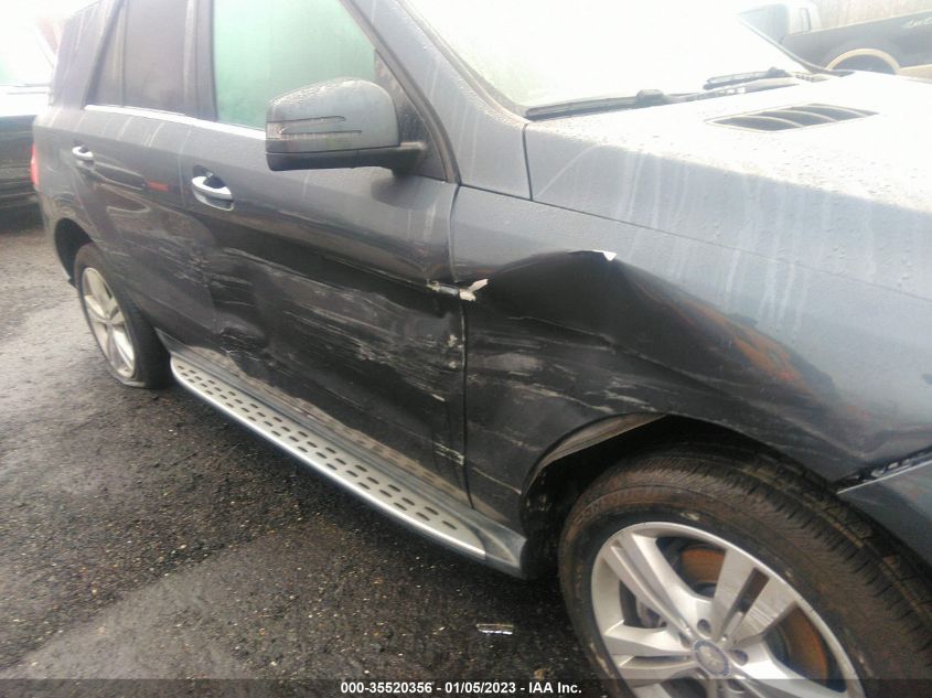 2014 MERCEDES-BENZ M-CLASS ML 350 4JGDA5HB6EA433790