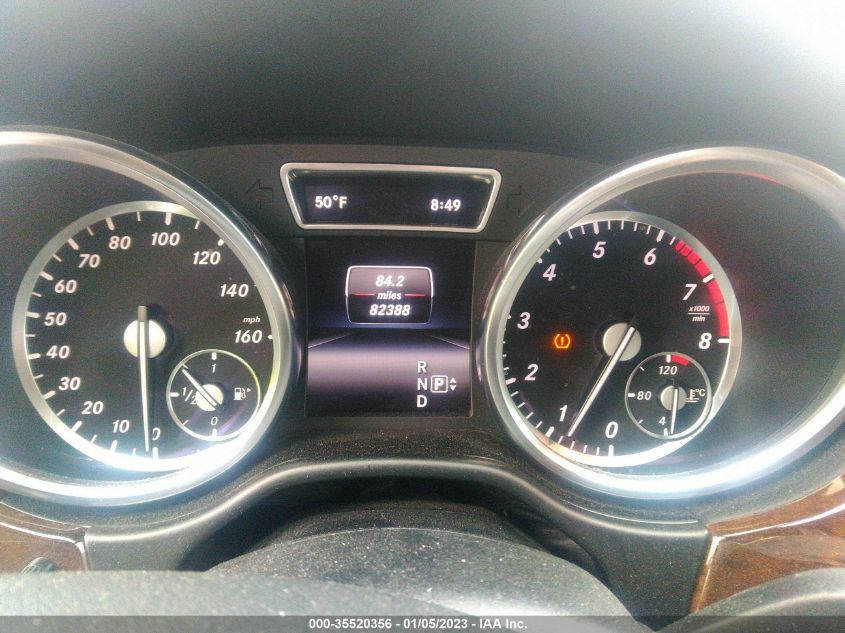 2014 MERCEDES-BENZ M-CLASS ML 350 4JGDA5HB6EA433790