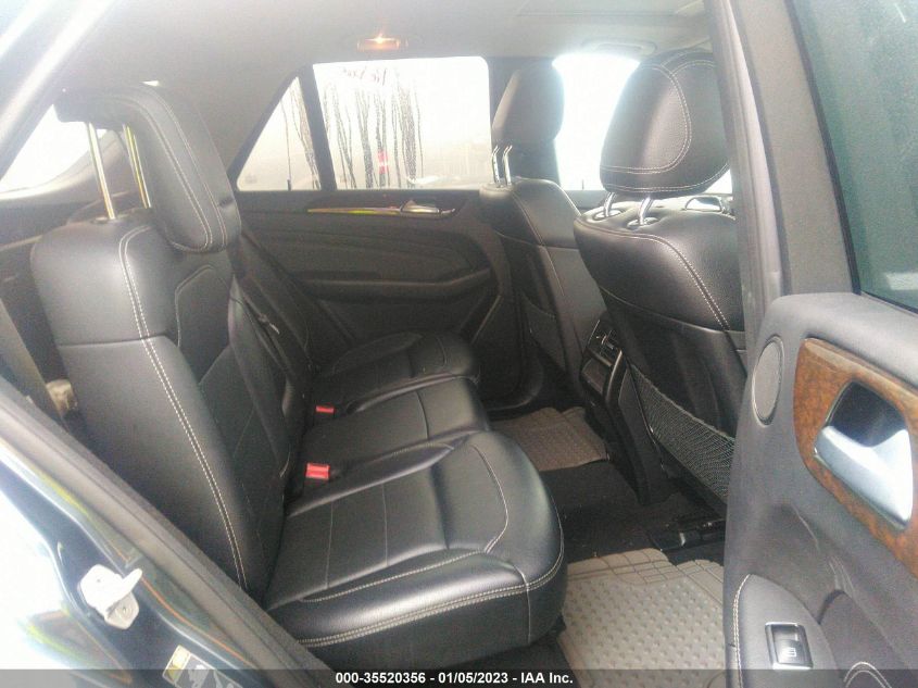 2014 MERCEDES-BENZ M-CLASS ML 350 4JGDA5HB6EA433790