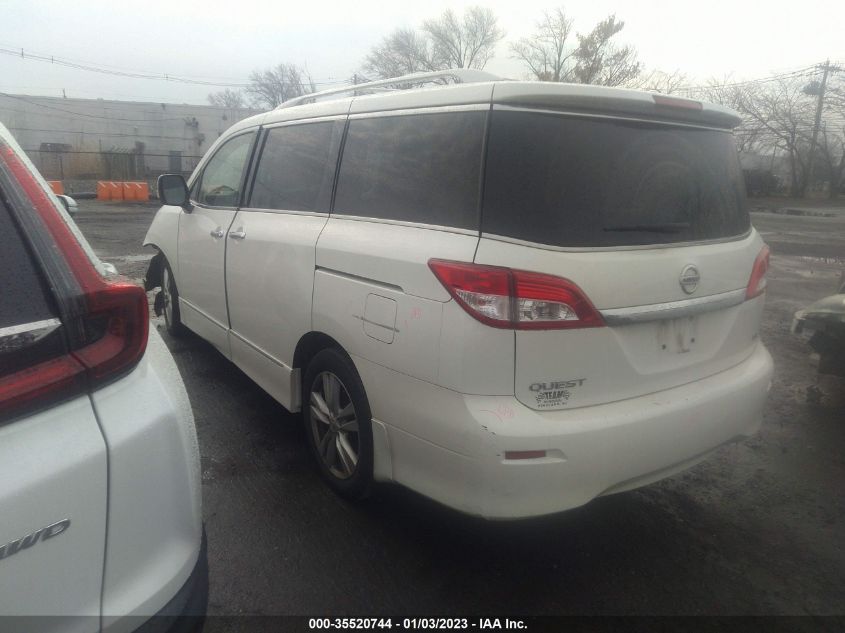 2015 NISSAN QUEST SL - JN8AE2KP3F9133727