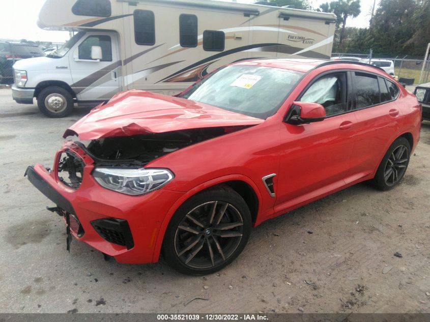 2020 BMW X4 M 5YMUJ0C04L9B82127