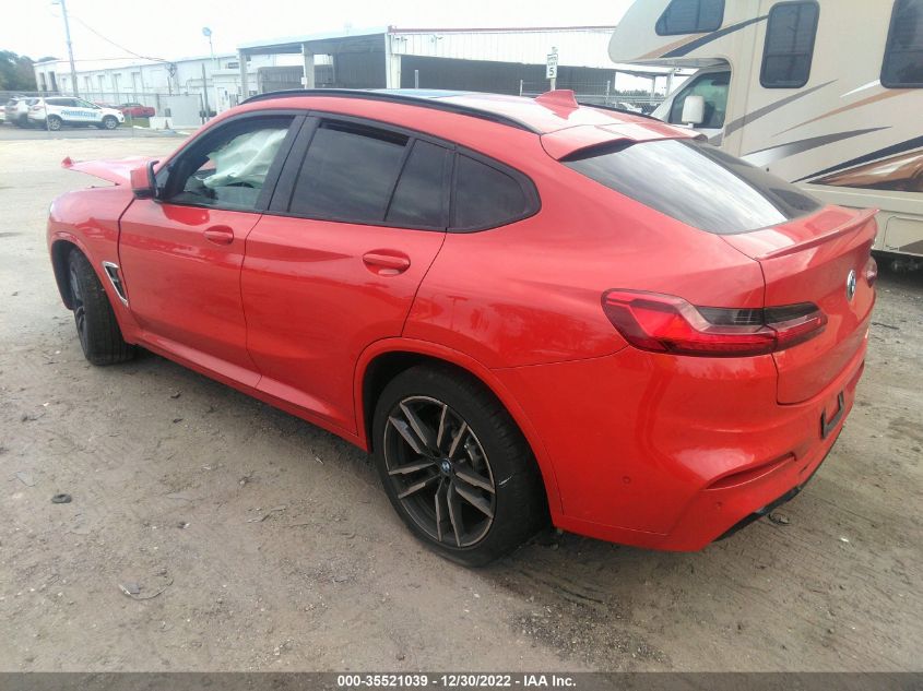 2020 BMW X4 M 5YMUJ0C04L9B82127
