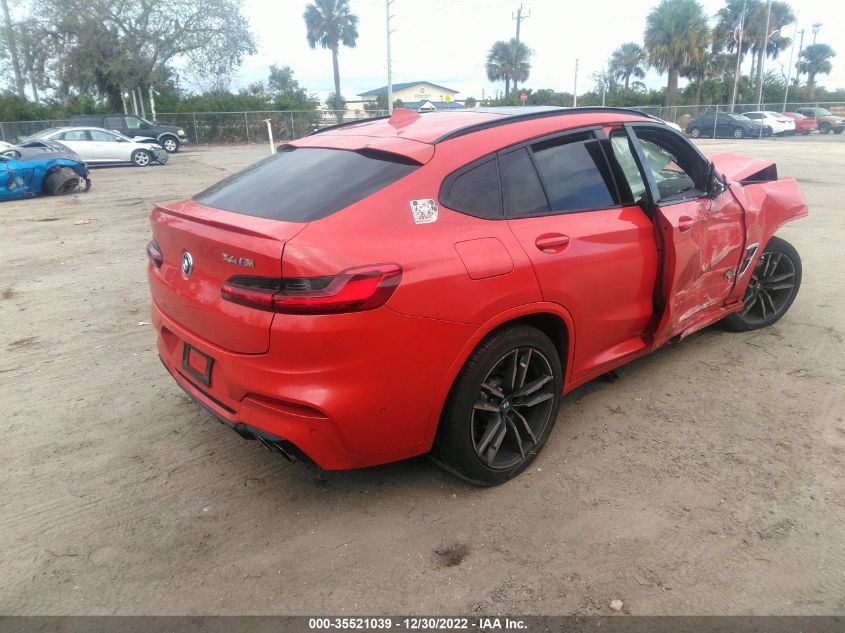 2020 BMW X4 M 5YMUJ0C04L9B82127