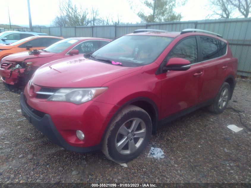 VIN JTMRFREV9DD012595 2013 TOYOTA RAV4 no.2