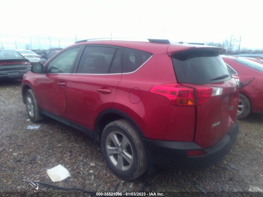 VIN JTMRFREV9DD012595 2013 TOYOTA RAV4 no.3