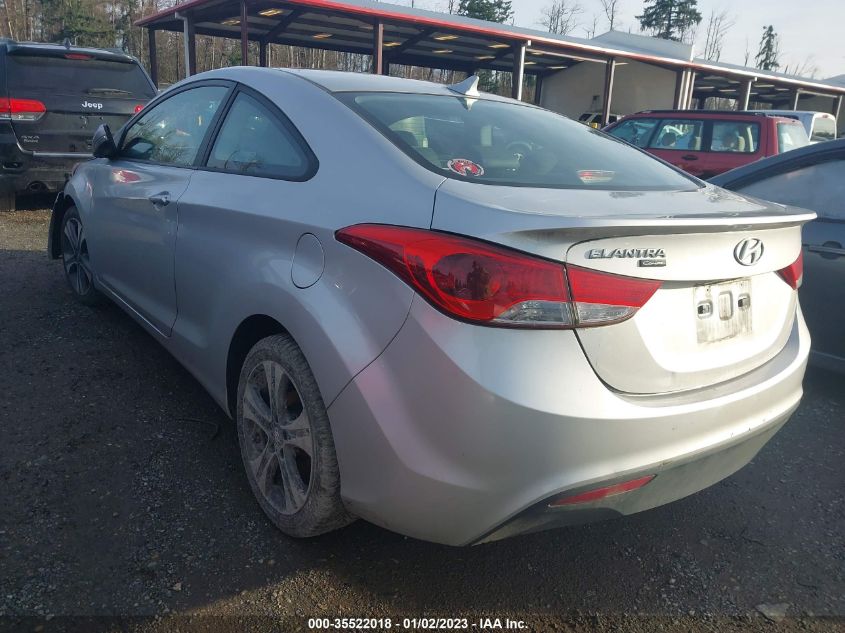2013 HYUNDAI ELANTRA COUPE SE KMHDH6AEXDU003554