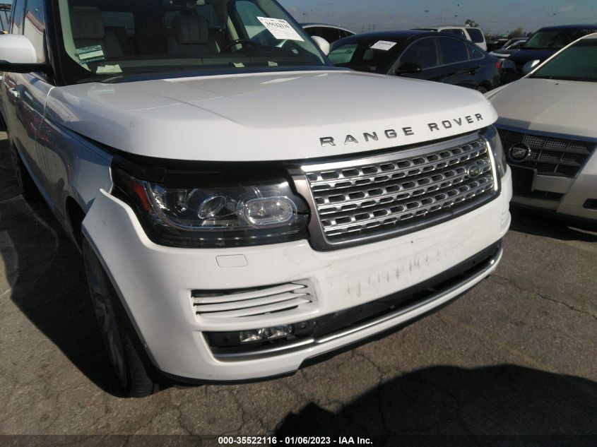 2014 LAND ROVER RANGE ROVER SUPERCHARGED SALGS2EF4EA130763