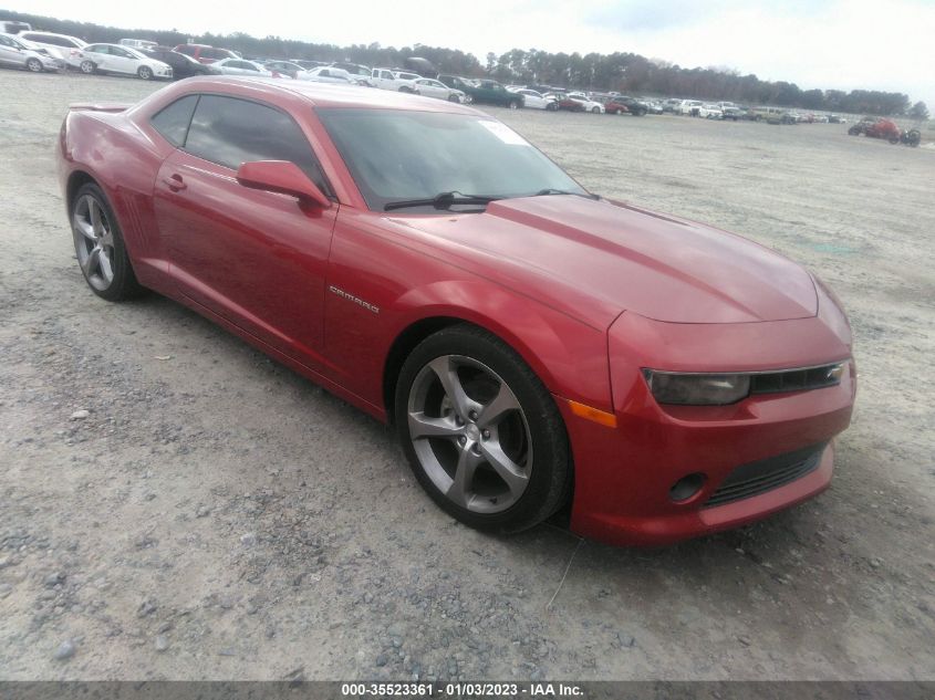 2014 CHEVROLET CAMARO LT - 2G1FB1E38E9316054