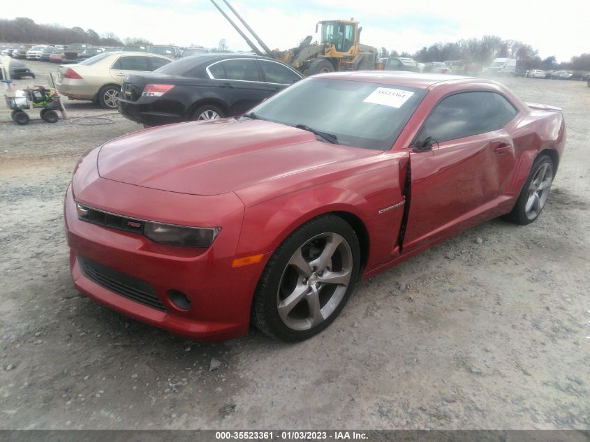 2014 CHEVROLET CAMARO LT - 2G1FB1E38E9316054