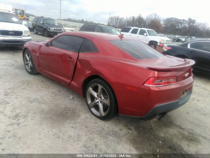 2014 CHEVROLET CAMARO LT - 2G1FB1E38E9316054