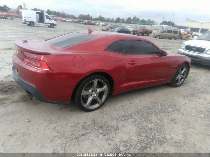 2014 CHEVROLET CAMARO LT - 2G1FB1E38E9316054