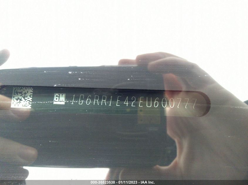 2014 CADILLAC ELR 1G6RR1E42EU600777