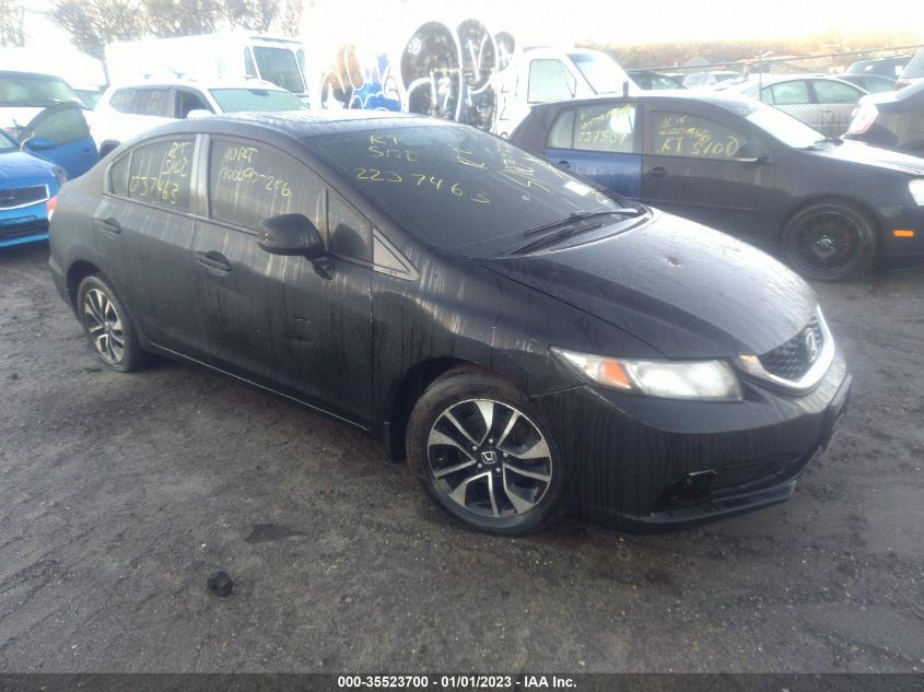 2013 HONDA CIVIC EX-L - 2HGFB2F94DH542498