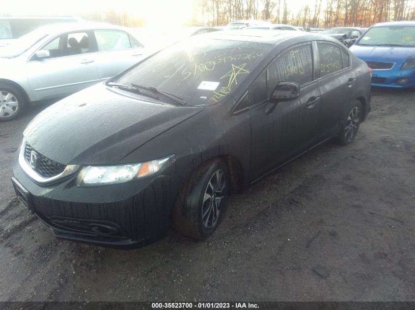 2013 HONDA CIVIC EX-L - 2HGFB2F94DH542498