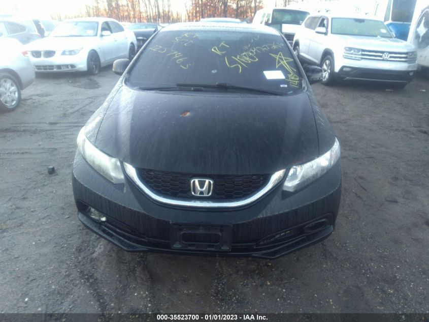 2013 HONDA CIVIC EX-L - 2HGFB2F94DH542498