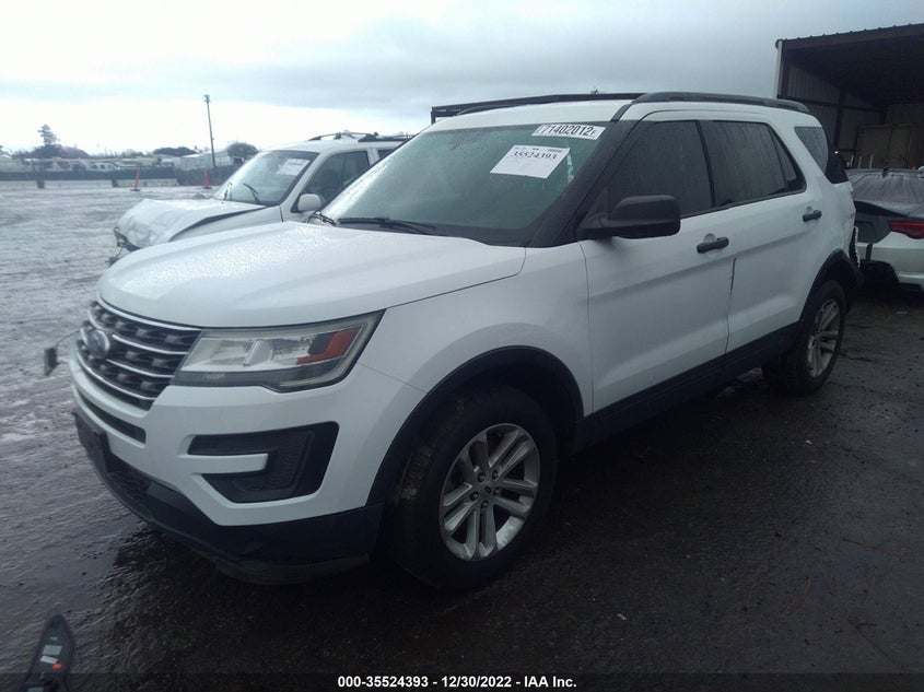 VIN 1FM5K8B81HGD18130 2017 FORD EXPLORER BASE