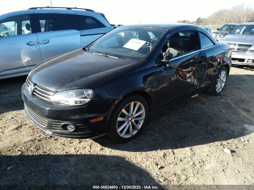 2013 VOLKSWAGEN EOS KOMFORT - WVWBW8AH9DV006687