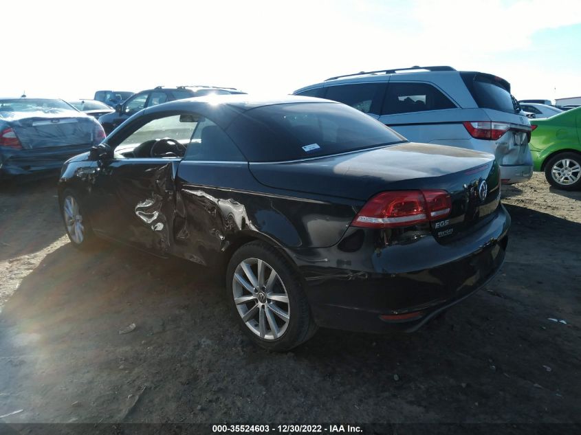 2013 VOLKSWAGEN EOS KOMFORT - WVWBW8AH9DV006687