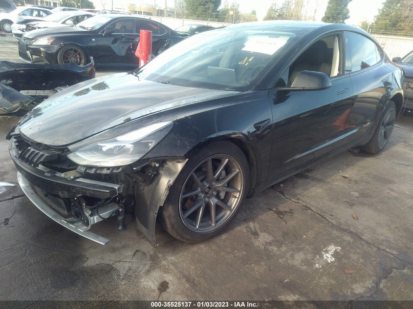 VIN 5YJ3E1EB2MF006680 2021 TESLA MODEL 3 LONG RANGE