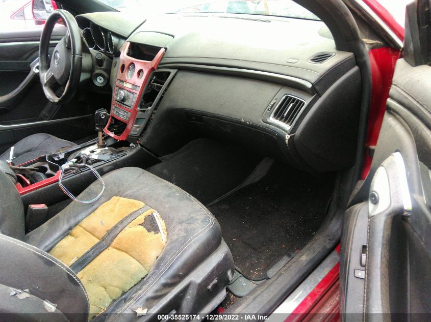 2013 CADILLAC CTS COUPE PERFORMANCE 1G6DK1E31D0119396
