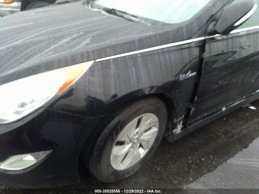 2013 HYUNDAI SONATA HYBRID KMHEC4A4XDA051250