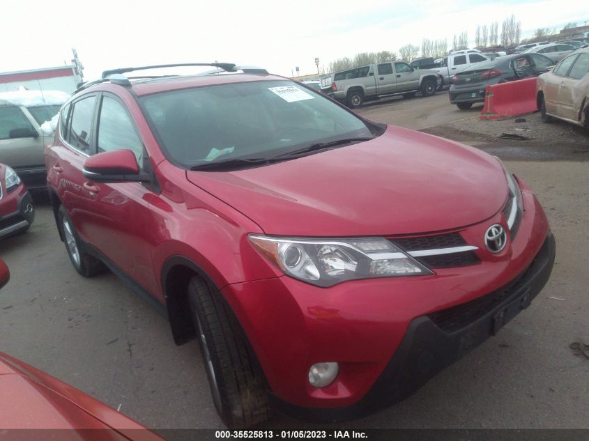 VIN 2T3RFREV1DW078934 2013 TOYOTA RAV4 no.1