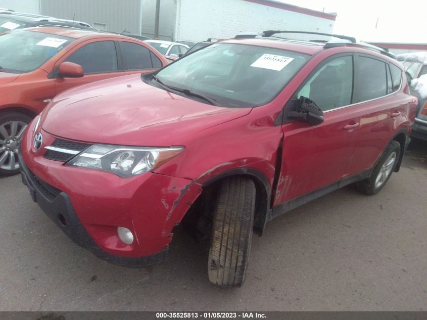 VIN 2T3RFREV1DW078934 2013 TOYOTA RAV4 no.2