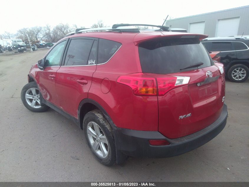 VIN 2T3RFREV1DW078934 2013 TOYOTA RAV4 no.3