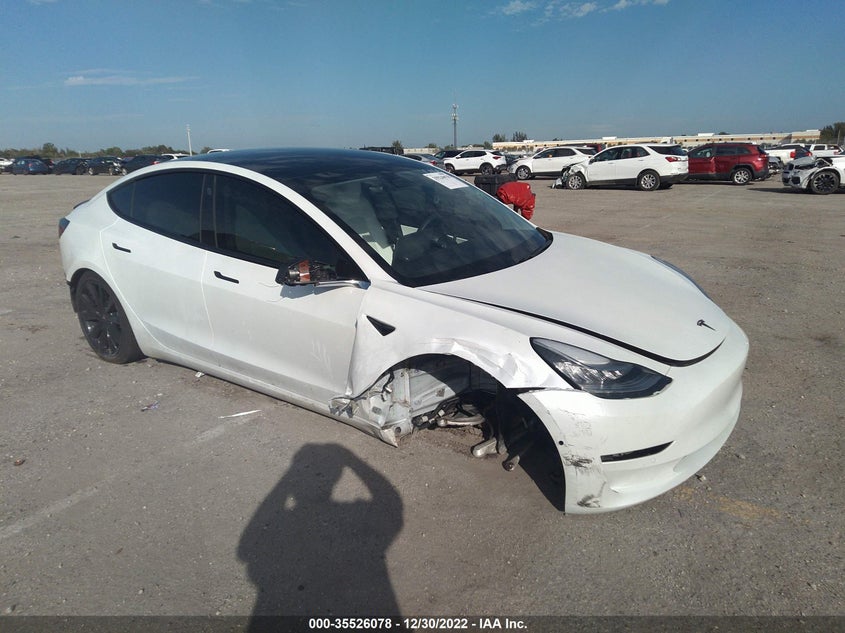 VIN 5YJ3E1EBXLF796065 2020 TESLA MODEL 3 LONG RANGE