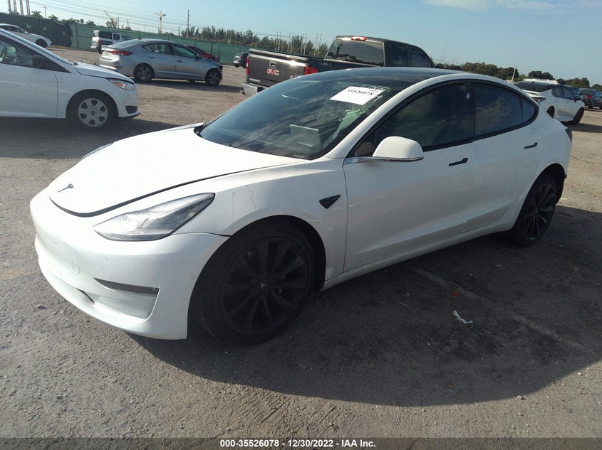 VIN 5YJ3E1EBXLF796065 2020 TESLA MODEL 3 LONG RANGE