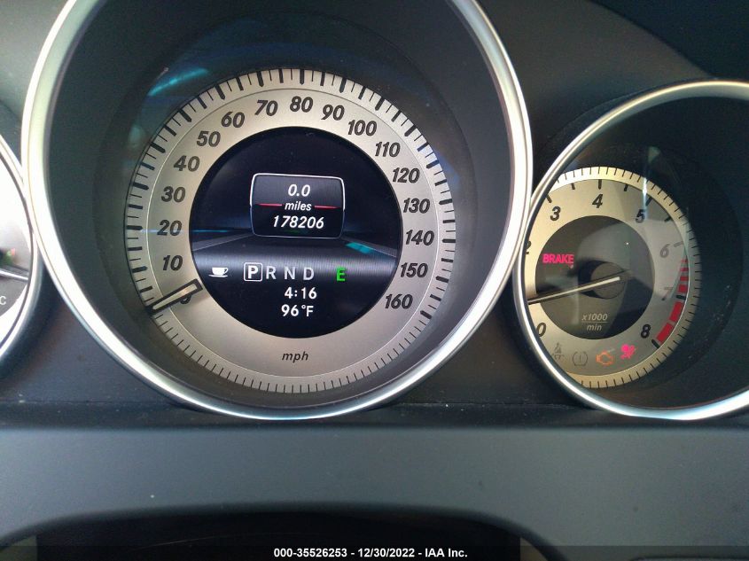 2013 MERCEDES-BENZ C-CLASS C 250 WDDGF4HBXDA770285