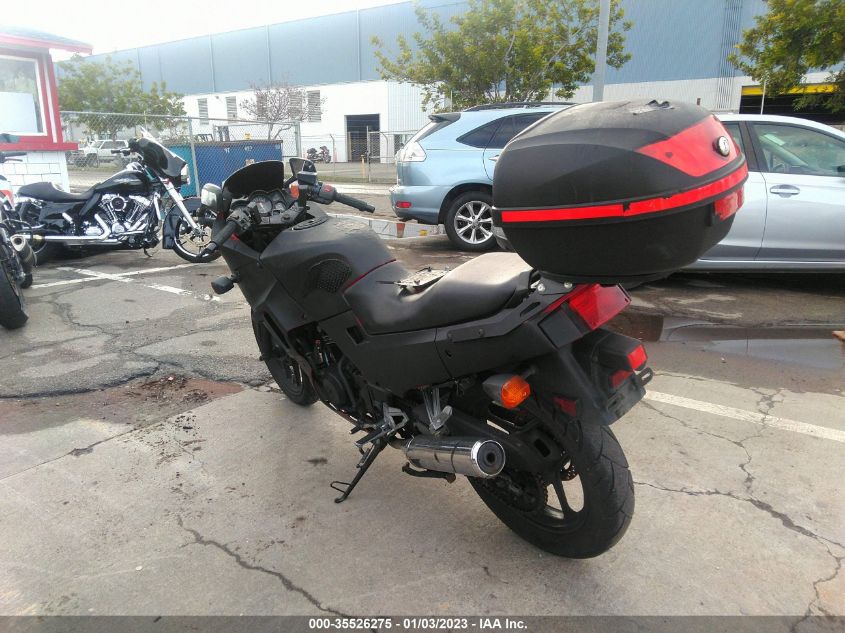 2006 KAWASAKI EX250 F JKAEXMF136DA24042
