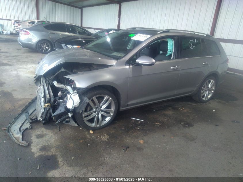 2015 VOLKSWAGEN GOLF SPORTWAGEN TDI SEL 3VWCA7AU5FM503014