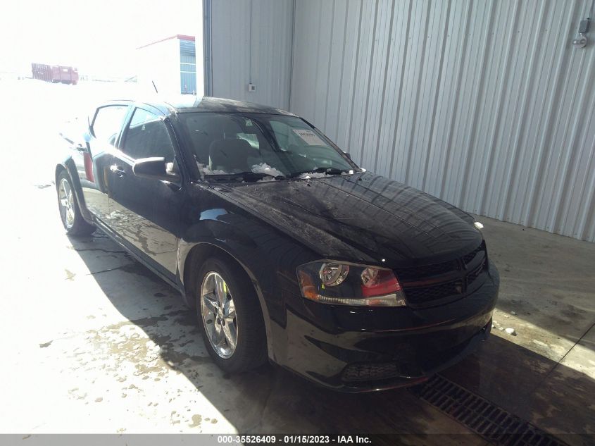 2014 DODGE AVENGER SE - 1C3CDZAB1EN220445
