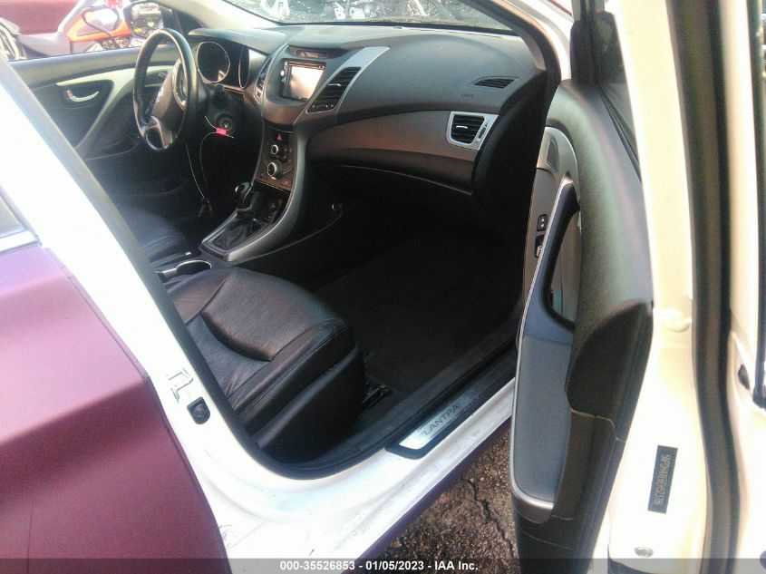2014 HYUNDAI ELANTRA LIMITED - 5NPDH4AE6EH523786