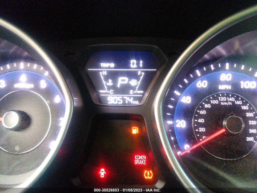 2014 HYUNDAI ELANTRA LIMITED - 5NPDH4AE6EH523786