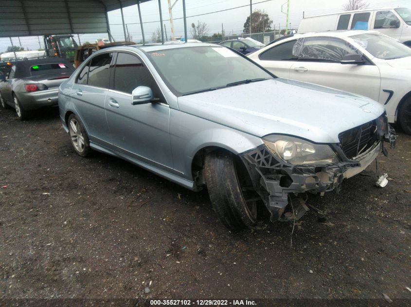 2013 MERCEDES-BENZ C-CLASS C 250 - WDDGF4HB6DR275437