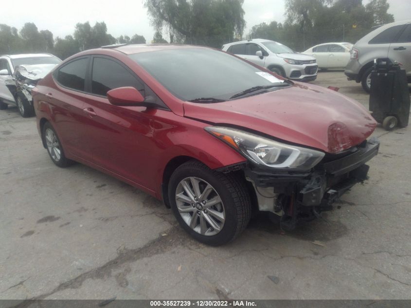 2016 HYUNDAI ELANTRA SE - 5NPDH4AE2GH706122