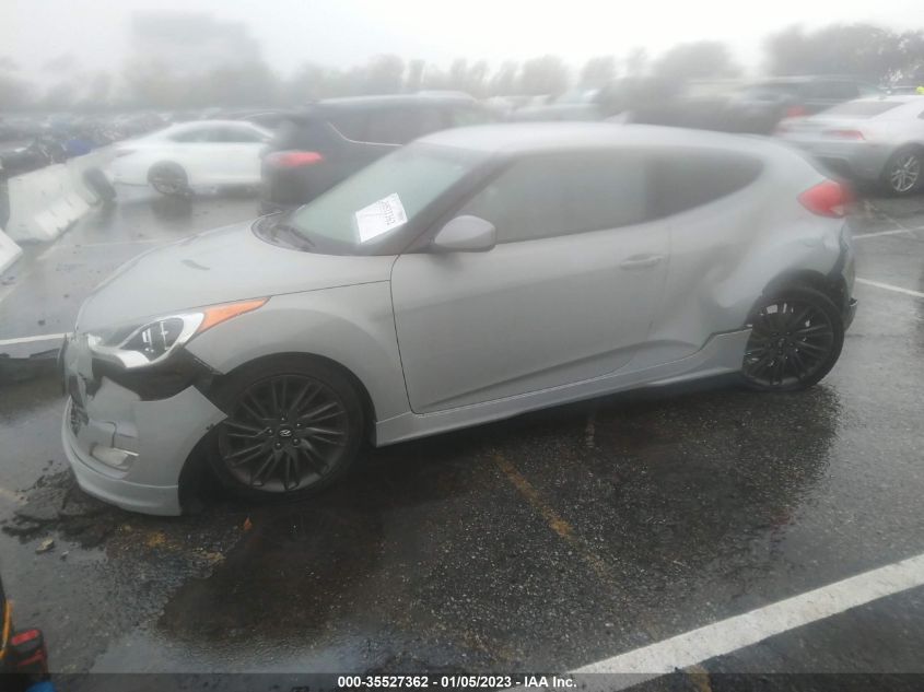 2013 HYUNDAI VELOSTER MIX - KMHTC6AD5DU140063