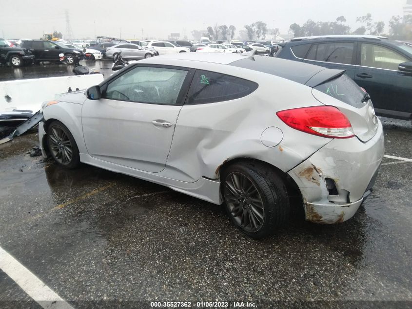 2013 HYUNDAI VELOSTER MIX - KMHTC6AD5DU140063