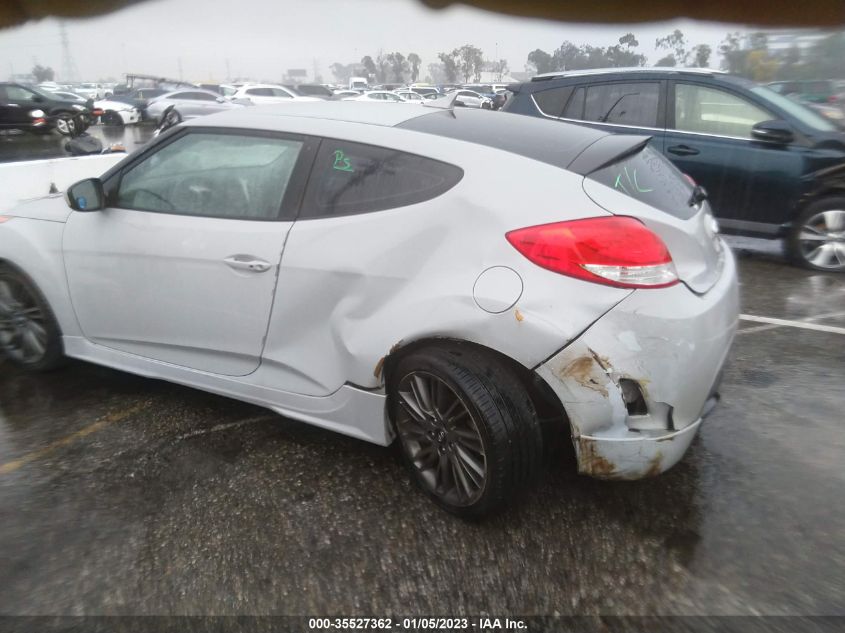 2013 HYUNDAI VELOSTER MIX - KMHTC6AD5DU140063
