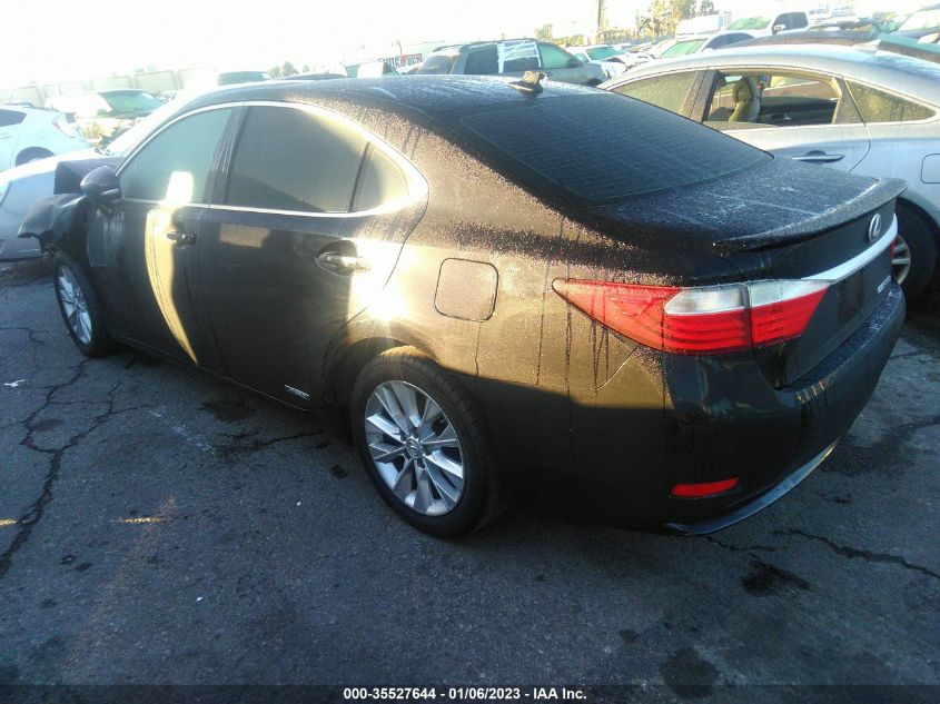 2014 LEXUS ES 300H HYBRID JTHBW1GG3E2042348