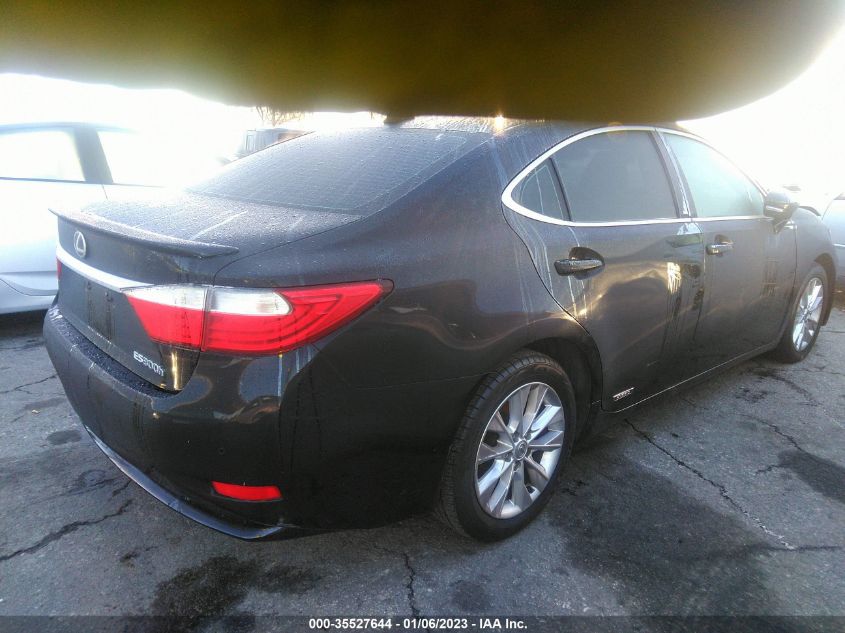 2014 LEXUS ES 300H HYBRID JTHBW1GG3E2042348
