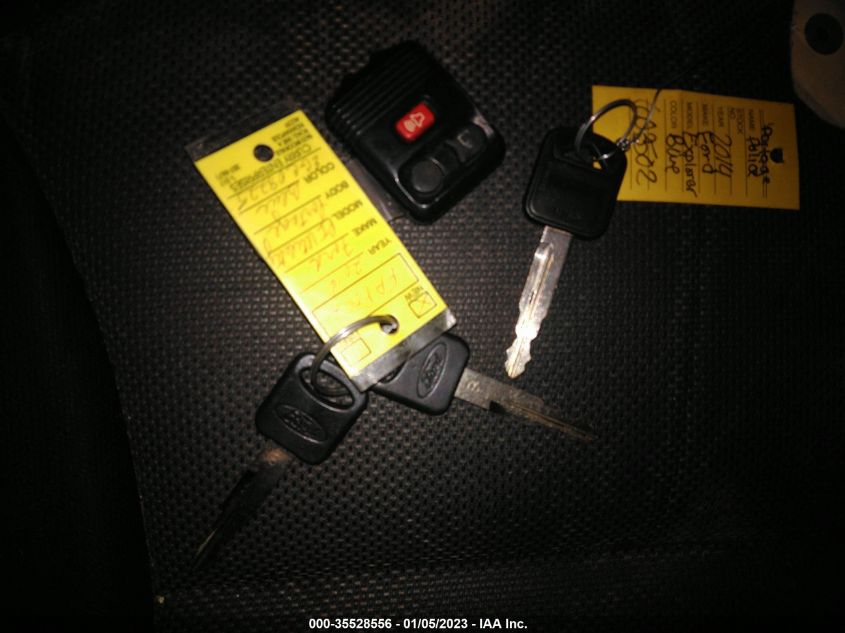 2014 FORD UTILITY POLICE 1FM5K8AR2EGC08225