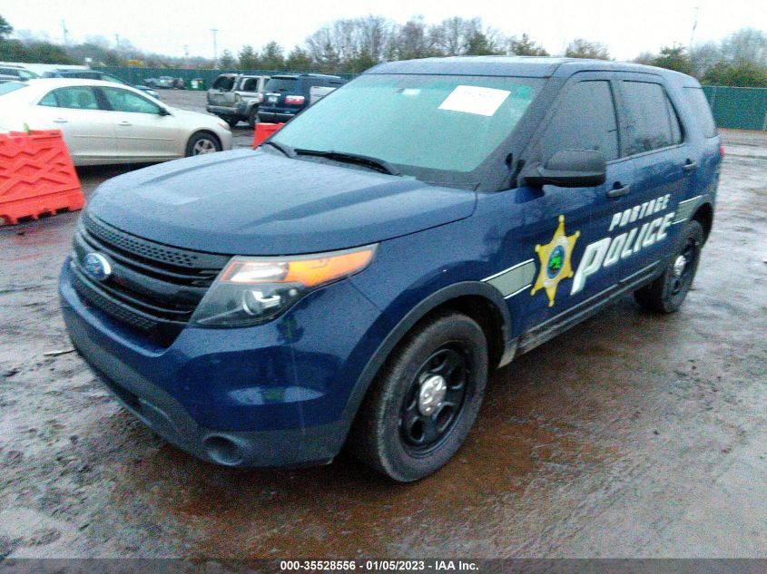 2014 FORD UTILITY POLICE 1FM5K8AR2EGC08225