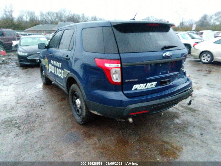 2014 FORD UTILITY POLICE 1FM5K8AR2EGC08225