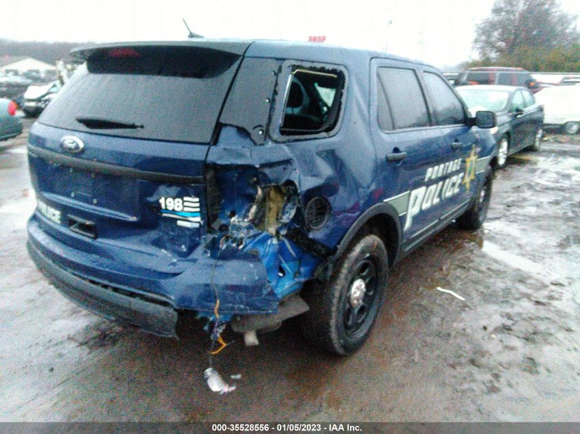 2014 FORD UTILITY POLICE 1FM5K8AR2EGC08225