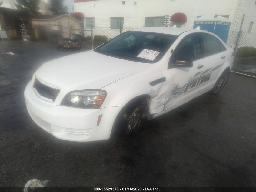 2014 CHEVROLET CAPRICE POLICE PATROL POLICE 6G3NS5U33EL934972