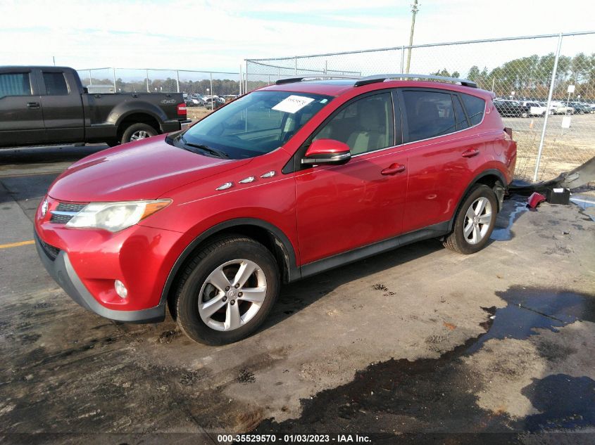 VIN JTMRFREV3DD027917 2013 TOYOTA RAV4 no.2