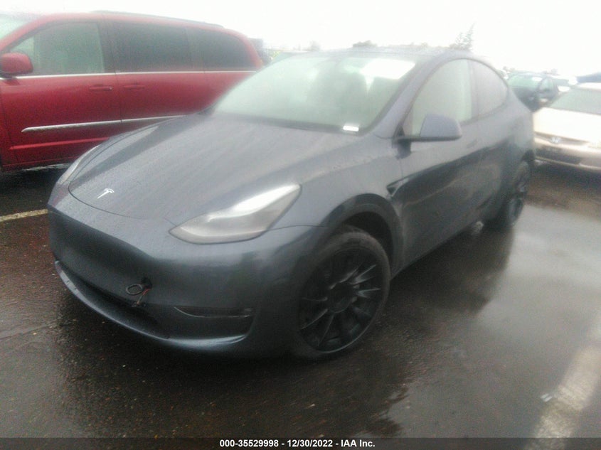 VIN 7SAYGDEE8NF545143 2022 TESLA MODEL Y LONG RANGE